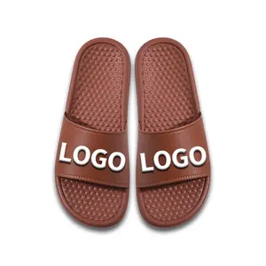Custom LOGO Design Group Company Team Quality Name Slippers Slides