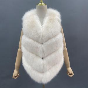 Fournisseur d'usine Janefur <span class=keywords><strong>Gilet</strong></span> en <span class=keywords><strong>fourrure</strong></span> artificielle Fashion Elegant Warm Women Slim Fake Fur <span class=keywords><strong>Gilet</strong></span> - Product Image 5