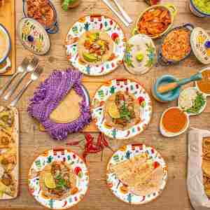 Hot Selling Modern Mexican Fiesta Design Paper <b>Plates</b> 9 in Factory Direct for Cinco De Mayo Party Decorations - Product Image 5