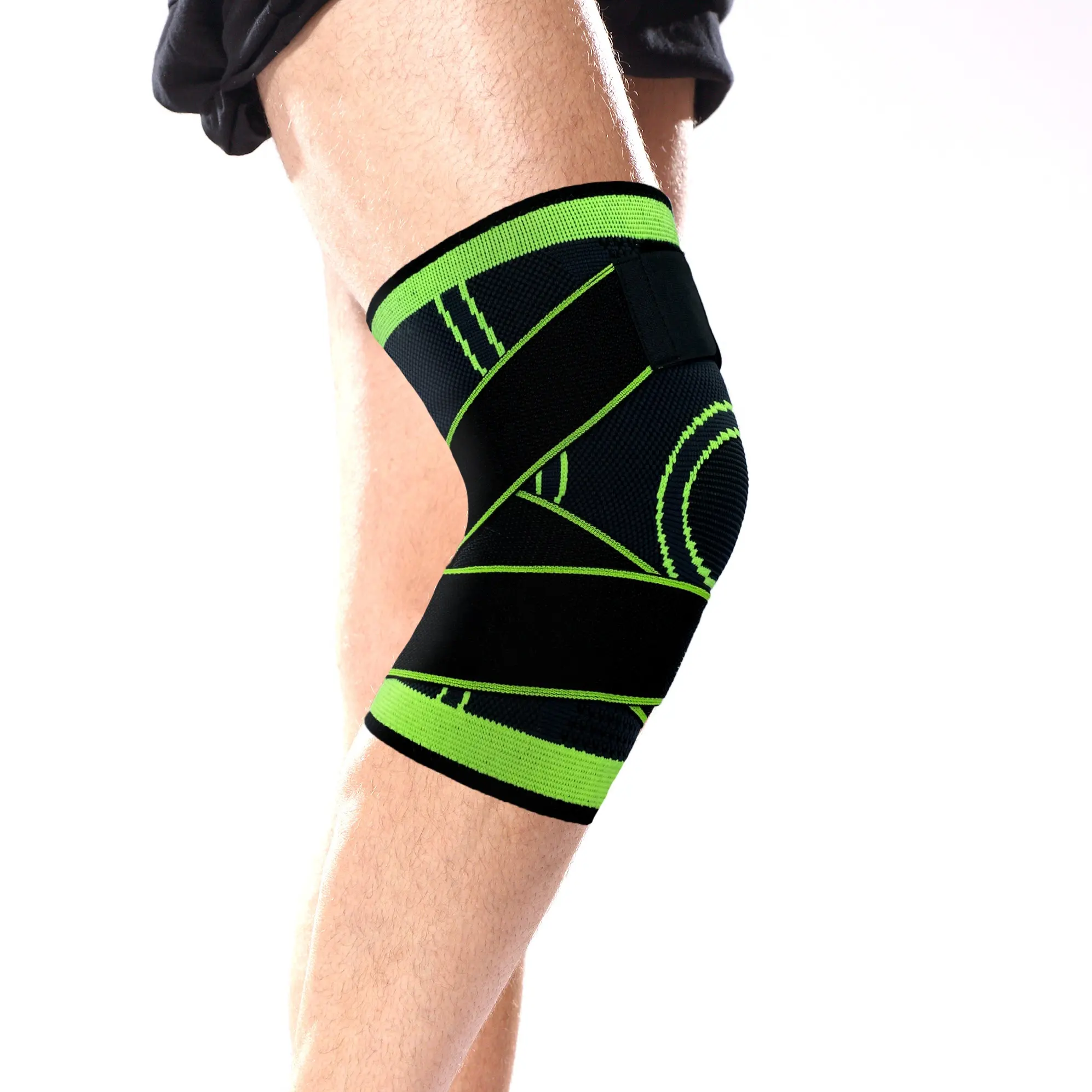 Migliore per l'esecuzione di amazon lavorato a maglia al ginocchio di compressione a manica ginocchio brace