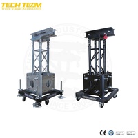 7.5m 1000kg Charge Stage Line Array Truss Tower Éclairage de scène Truss Lift Tower Speaker Truss Lift System