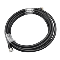 Kabel Jumper RF 4.3-10M-4.3-10M LSZH/UV 1m-15m 3/8" Kabel Koaksial Busa Super Fleksibel untuk Peralatan Uji RF DAS Stasiun Basis