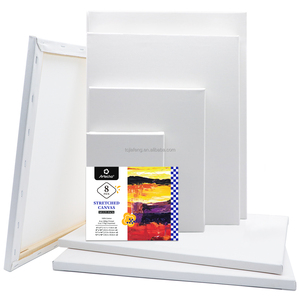 Artecho 8-Gói 4-Kích Thước Kết Hợp Nghệ Thuật Vải Khung Thiết Lập 100% Cotton Nghệ Sĩ Vải Cho Bức Tranh Cho Trường Học Studio Sở Thích - Product Image 1