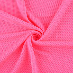 도매 두꺼운 100% 폴리 에스터 조류 눈 메쉬 패브릭, 작은 구멍 니트 직물 의류/ - Product Image 5