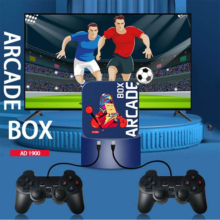 AD 1900 Pawky Pad Retro Arcade Game Box - 64GB 33000 Built-In HD