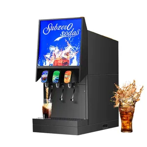 Restaurante Café Bar Usado Comercial Refrigerante Refrigerada Bebidas Post Mix Dispenser Cool Cola Vending Machine