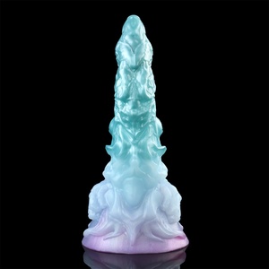 YC-2175 Liquid Silicone Monster Range Soft Animal <b>Dildo</b> Fantasy Sex Toy Other Sex Toys for Women - Product Image 3
