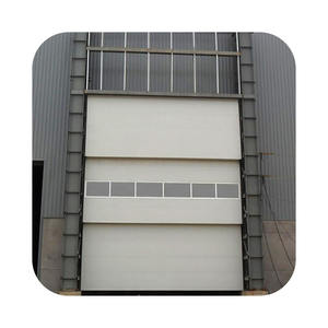 <span class=keywords><strong>Porte</strong></span> <span class=keywords><strong>coulissante</strong></span> à section élévatrice électrique personnalisée, <span class=keywords><strong>porte</strong></span> de <span class=keywords><strong>garage</strong></span> coupe-vent au design moderne en acier inoxydable - Product Image 2