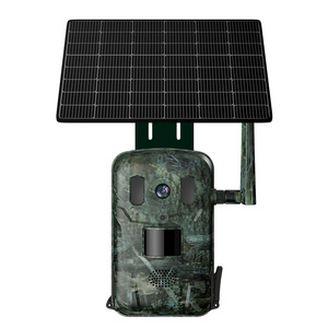 A6 Wildlife <strong>Camera</strong> Cellular 4G LTE <strong>Real</strong> Time Tracking 940mm Sunless Solar Panel Night Vision Outdoor <strong>Camera</strong> - Product Image 1
