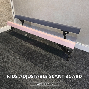 Barre d'équilibre de gymnastique professionnelle réglable en hauteur de 240 cm, pliable, <span class=keywords><strong>pour</strong></span> l'entraînement des enfants et des adultes - Product Image 2