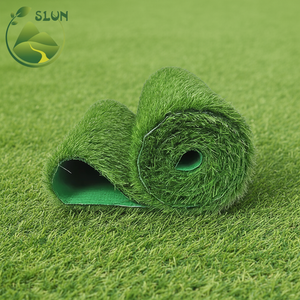 SLUN GRASS Césped Sintético de Látex SBR Rojo, Popular en Kuwait, con Adhesivo <span class=keywords><strong>para</strong></span> Césped Artificial, 6ftx10ft, 105 oz, Adhesivo <span class=keywords><strong>para</strong></span> Tapete de Césped Artificial con Púas <span class=keywords><strong>para</strong></span> Suelo y Jardín - Product Image 3
