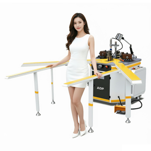 Máquina <span class=keywords><strong>de</strong></span> Engarzado <span class=keywords><strong>de</strong></span> Esquinas Motorizada <span class=keywords><strong>de</strong></span> Alta Resistencia para <span class=keywords><strong>Ventanas</strong></span>/Puertas <span class=keywords><strong>de</strong></span> Sistema y Fabricación <span class=keywords><strong>de</strong></span> Aluminio con Rotura <span class=keywords><strong>de</strong></span> Puente Térmico 380V 3.0kW - Product Image 1