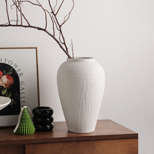 TONFO Wabi-Sabi motivo in pietra testurizzata vaso pezzo decorativo per la nuova casa in movimento - Product Image 6