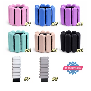 Set di Pesi Indossabili per Caviglie e Polsi da 0,5 kg, 1 kg, 2 kg, Braccialetti Pesi Regolabili in Silicone Personalizzati per Fitness ed Esercizio Fisico - Product Image 2