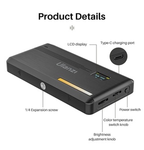 Luz <span class=keywords><strong>de</strong></span> Relleno LED Bicolor ULANZI VL200 para Fotografía y Video, 2500-9000K, Iluminación Ultra Brillante para Foto y Video - Product Image 3