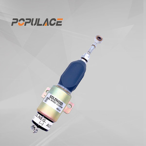 Vanne solénoïde Populace B4002-1115030 12V 24V pour coupure de carburant moteur diesel Yuchai Weichai - Product Image 1