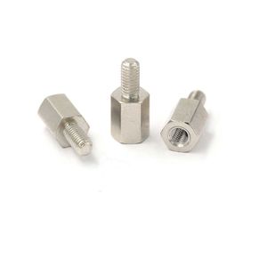 Haute qualité M2.5 M3 M4 M5 M6 M8 mâle femelle en laiton <span class=keywords><strong>carte</strong></span> mère unique tête hexagonale cuivre <span class=keywords><strong>entretoise</strong></span> pour colonne PCB - Product Image 3