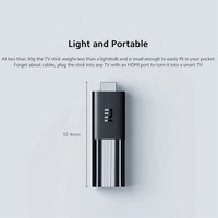 Xiaomi Mi TV Stick Version Globale Android TV HDR 1080p 1 Go de RAM 8 Go de ROM Dongle Wi-Fi Portable avec Google Assistant