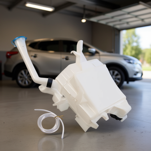 Réservoir de lave-glace Nissan avec pompe 3,5 L 2015-2019 Murano, accessoire de lavage de voiture en plastique blanc - Product Image 2