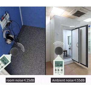 <span class=keywords><strong>Prix</strong></span> d'usine Sound Proof Solo Single Indoor Insonorisé Studio Video Working Pod Hearing Booth Audiometric Room - Product Image 4