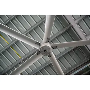 10ft 120 inch 3m hochwertige handels übliche Decken ventilatoren mit hohem Volumen und niedriger Geschwindigkeit mit PMSM und VFD