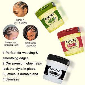 Gel para el cabello de uso profesional en salón Gel para peinar Aroma fresco de larga duración con hidratación fuerte - Product Image 2