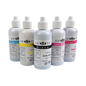 2024 CUYI for <b>Sublimation</b> for 100ml 6 Colors Heat Transfer Printing for Inkjet Printer Colorful High Quality China/ - Product Image 1