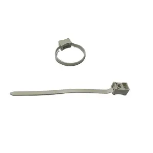 bulk buy Plastic Grey Saddle Mounting Cable Ties SZS-165SMT GREY WHITE BLACK