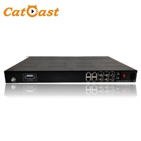 Câble TV IP vers 16 transporteurs Modulateur RF DVBT 16 en 1 Modulateur RF IP vers DVB-T