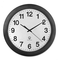 Jam Dinding Analog RC Plastik 12 Inci, Jam Pasang Di Dinding