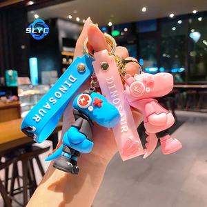 Nouveau Porte-clés Dinosaure Musical Éclair de Dessin Animé, Figurine de Porte-clés Anime pour Sac à Dos d'Étudiant - Product Image 3