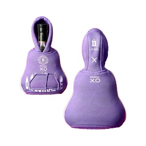 Logo personnalisé Portable Zipper néoprène bouteille bas manchon <span class=keywords><strong>couverture</strong></span> à la main coudre vin sac promotionnel pour <span class=keywords><strong>Cognac</strong></span> marque Promotion - Product Image 2