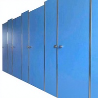 Divisor de Baño Ecológico Impermeable de Aluminio con Instalación Rápida para Baños Públicos y Paredes de Duchas