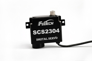 Servo SCS 2304 Ukuran Mikro 6V 3kg.cm Casing Aluminium Gear Baja Coreless Serial Bus untuk Sambungan Robot, Pendidikan STEM, Proyek <span class=keywords><strong>Maker</strong></span> - Product Image 3