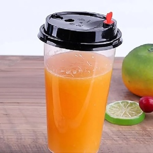 Gobelets en plastique jetables personnalisés avec couvercle, 12/14/16/20/24 oz, en PP de qualité alimentaire, pour boissons chaudes ou froides, idéaux pour les fêtes et le café. - Product Image 2