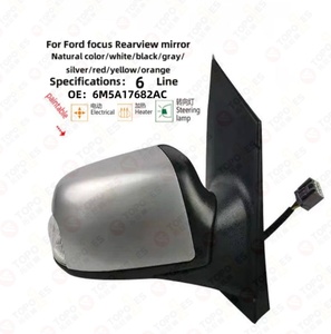 Número de piezas # 6M5A17682AC, accesorios para coche, montaje de espejo <span class=keywords><strong>retrovisor</strong></span> derecho de puerta lateral exterior para <span class=keywords><strong>Ford</strong></span> <span class=keywords><strong>Focus</strong></span> <span class=keywords><strong>2008</strong></span> - Product Image 2
