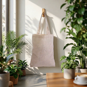 Eco-Friendly Wholesale Custom <b>Mini</b> Crossbody Cotton <b>Canvas</b> Tote Bag with Single Shoulder for Storage Letter Pattern - Product Image 1