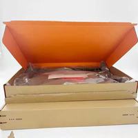 Boîte d'expédition en carton ondulé personnalisée avec logo, bande de déchirement imprimée, auto-adhésive, pour cadeaux, provenant de Chine