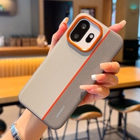 Étui de protection magnétique en cuir PU mat de luxe pour OnePlus 15T 5G avec recharge sans fil