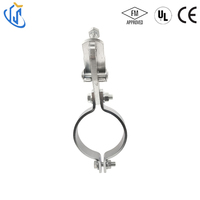 Support Sismique pour Tuyaux, Barre Anti-Oscillation 1/2"-12" FM pour Acier Coulé Approuvé Q235B Électrogalvanisé