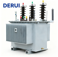 Transformateur de distribution triphasé 500 kVA 11 kV immergé dans l'huile, bobinage en cuivre, pour usage électrique 380 V 440 V – Meilleure vente