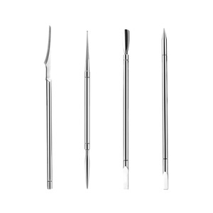 Stainless Steel Acupoint Massager <b>Pen</b> Sculpture Tool Durable Art Craft Knife - Product Image 4
