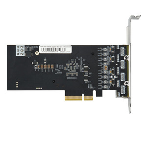 High Performance Industrial Internal PCIe 4 Port PoE <b>LAN</b> Card 10/100/1000Mbps Gigabit Ethernet Network <b>Adapter</b> for Server Reliab - Product Image 2