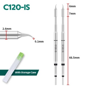 Puntas de Soldadura YIHUA C120, Elemento Calefactor 716A, Mango de Pinzas para Estación de Soldadura 982D-I 982D-III W267 - Product Image 4