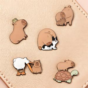 Artisanat métallique personnalisé, badges populaires, épingles à revers, alliage de zinc, impression UV, épingles en émail doux, épingles - Product Image 5