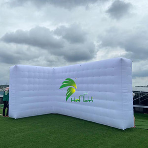 <span class=keywords><strong>Mur</strong></span> <span class=keywords><strong>gonflable</strong></span> de marque de la publicité personnalisée avec <span class=keywords><strong>ballon</strong></span> <span class=keywords><strong>gonflable</strong></span> extérieur de décorations de Halloween de montée de lumière de LED - Product Image 2