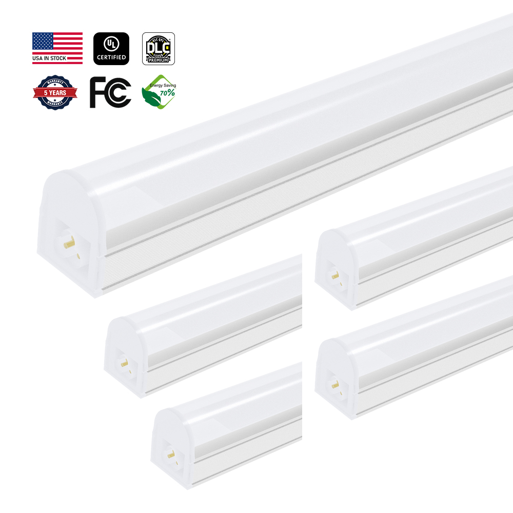UL ETL 35/40/50/57/65K 5CCT выбор 20 Вт-40 Вт 3 мощности 4 фута Интегрированный Светодиодный линейный светильник T8
