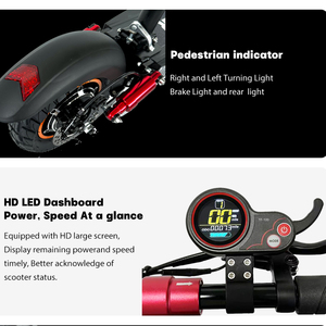 <strong>Seat</strong> <strong>Electric</strong> <strong>Adult</strong> <strong>Scooter</strong> 10 Inch Foldable <strong>Adult</strong> <strong>With</strong> Suspensions EU USA Warehouse Stock Drop Shipping - Product Image 3