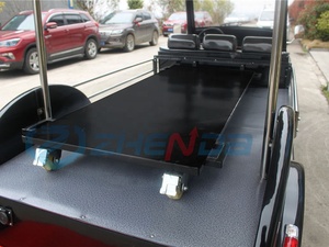Black Fuel Funeral Hearse Special Transportation Funeral Hearse Carriage Coffin Car Customized Hearse Carriage for Sale - Product Image 5