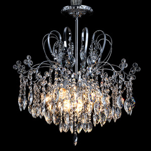 Lampadario in Cristallo K9 con Altezza Regolabile per Soggiorno, Sala da Pranzo e Camera da Letto, Design Moderno con Lampada a Sospensione <span class=keywords><strong>LED</strong></span> - Product Image 5